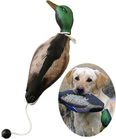 Opleidingsdummy Eend PVC voor Honden Training Water en Land