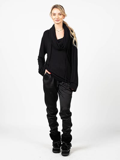 La Haine Inside Us broek Batonrouge Vrouw zwart