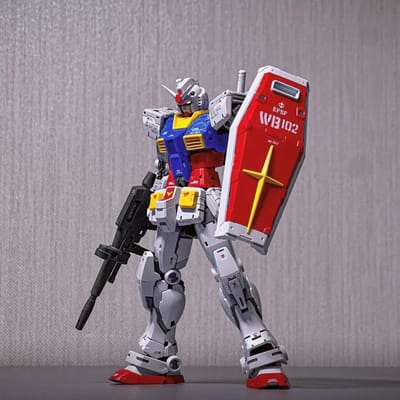 Verkoop Rx-78-2 2.0 Yuanzu G3 Rg 1144 Mech Assemblage Modelbouwkit Actiefiguren Bureauornament Poppetje Puzzel Verzamelsieraad Cadeau