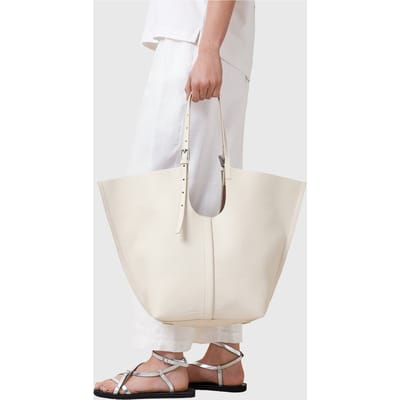 AllSaints Ara E/w Tote Birch White Taglia: OS | Borse a tracolla Outlet | Donna | Bianco