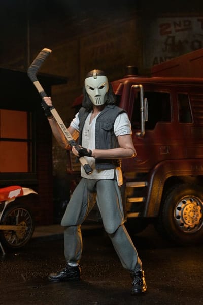 NECA Teenage Mutant Ninja Turtles (1990 Movie) Action Figure Deluxe Movie Realization Casey Jones 18 cm Action Figuur