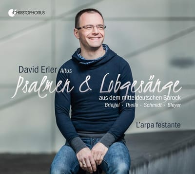 David Erler, Barockorchester L'Arpa Festante - Psalmen & Lobgesänge - Aus Dem Mitteldeutschen Barock (CD)