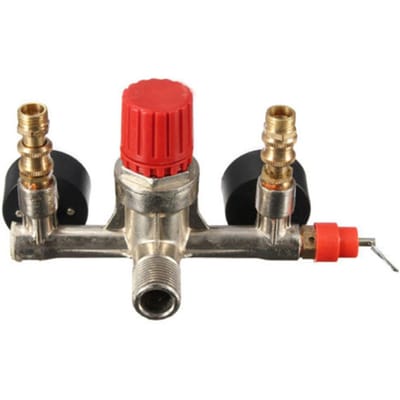 125 PSI 12 Bar Kleine Luchtcompressor Drukschakelaar Regeling Verstelbare Regelklep Instrument