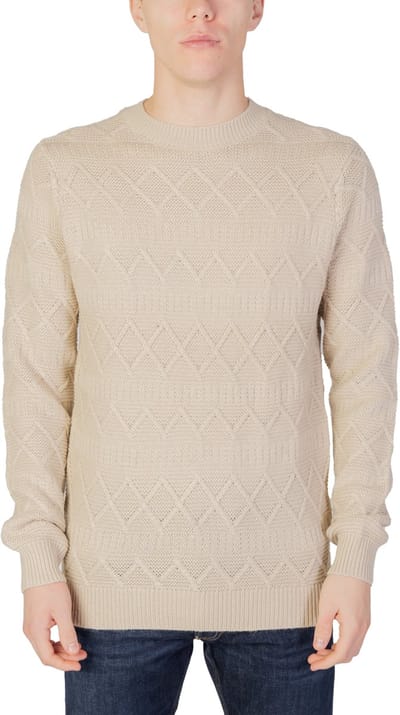 Only & Sons Trui Onswade Reg 5 Struc Crew Neck Knit 22027159 Silver Lining Mannen Maat - S