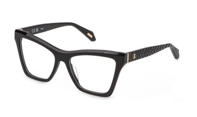 Just Cavalli VJC182 Nero lucido 55/17/140 WOMAN Brilmonturen