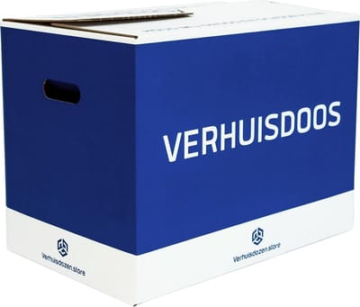 Verhuisdozen Professioneel - 10 stuks - 52 Liter - Extra stevig - Automatisch opzetbaar - 75 kg laadvermogen - Opbergbox - Direct gebruiksklaar