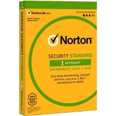 Norton Security Standard 1-Apparaat 1jaar 2026 | Download