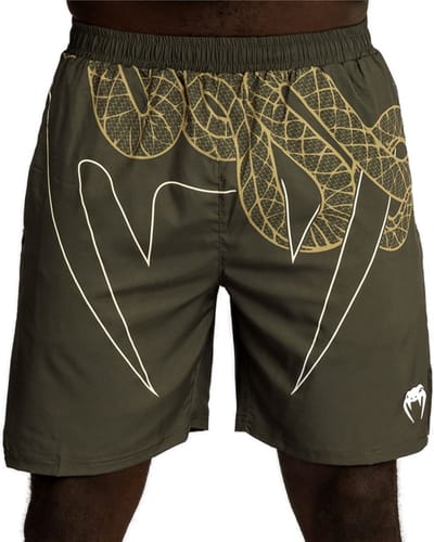 Venum Serpenti Training Shorts Khaki Brons Ivoor - S