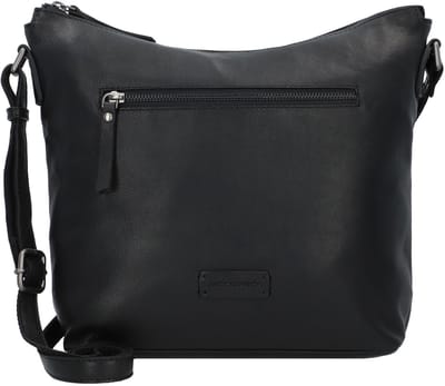 Jack Kinsky Montreal Schoudertas Leer 26 cm - Dames - schwarz