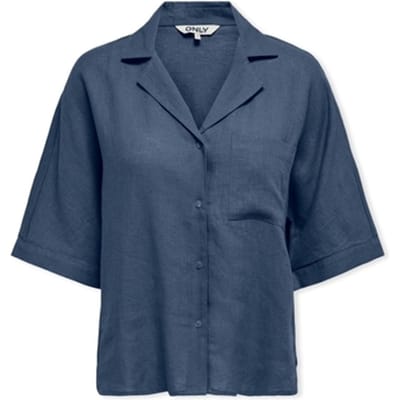 Blouse Only Noos Tokyo Life Shirt - Vintage Indigo
