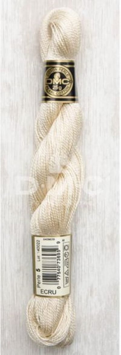 DMC Ecru Mouline Special borduurgaren pearl dikte 5 25gr