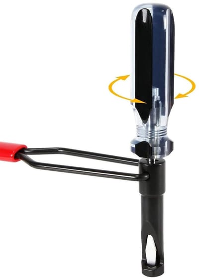 Dailygoods- Borgmoer 10mm - Klepafstelgereedschap - Gesleufde Klepafstelbout - Klepslijpgereedschap - Nauwkeurige Afstelling - Gebruiksvriendelijk Ontwerp - Klepafsteltool