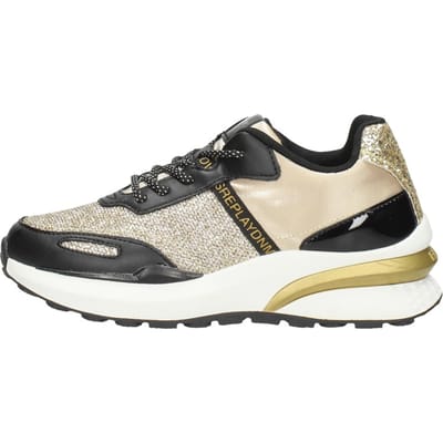 Replay Athena Jr Lage sneakers - Meisjes - Zwart - Maat 37