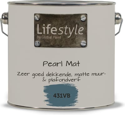 Lifestyle Pearl Mat - Extra reinigbare muurverf - 431VB - 2.5 liter