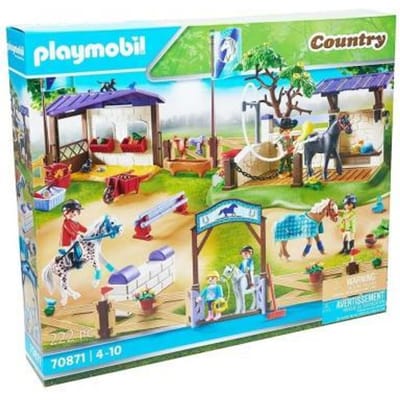 Playmobil Country 70871 | Paardrijtoernooi met wasplaats | 222 pieces