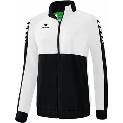 Erima Six Wings Presentatiejack Dames - Wit / Zwart | Maat: 36