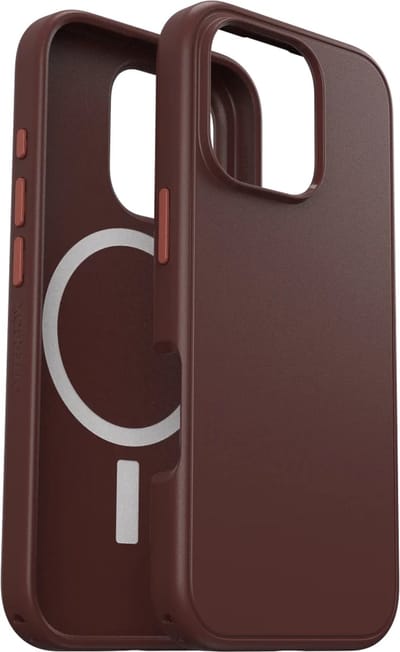 OtterBox Geschikt voor Apple iPhone 16 Pro - Symmetry Geschikt voor Mag - Back Cover Hoesje - Rood