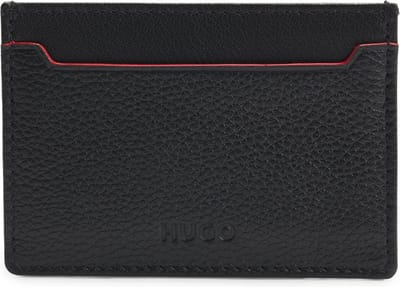 HUGO Kaarthouder New Subway Cardcase Black Zwart