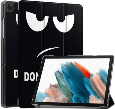 Tablet Hoes Geschikt voor Samsung Galaxy Tab A11 Plus / Tab A9 Plus | Book Case met Standaard | Kunstlederen Beschermhoes | Tri-fold | Don't Touch