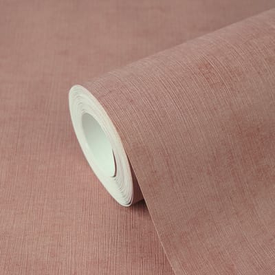 ELEGANT STRUCTUUR BEHANG | Textiellook - Bruin Rood - A.S. Création Nordic Feeling