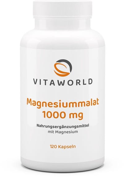 Vitaworld Magnesium malaat 120 capsules