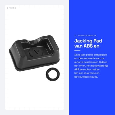 Dailygoods- Jacking Pad Gloednieuw - Auto Jack Pad - ABS/Rubber - Vervanging voor CLK/S-Klasse/CLS/C-Klasse - OEM 2039970186 - Geschikt voor diverse modellen