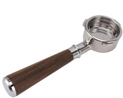 NTHProducts - 58mm Coffee Filter Holder - Portafilter - Ondersteuning voor koffie-extractie - 3-ear ontwerp - Roestvrij staal - Compatibel met Barsetto...