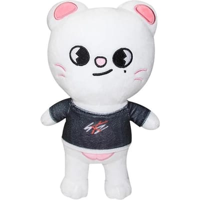 Skzoo Knuffels Schattig En Charmant Stray Kid Knuffels Cartoon Knuffeldieren Knuffels Poppen Schattige Metgezel ontworpen voor Kamerdecoratie Kinderen white