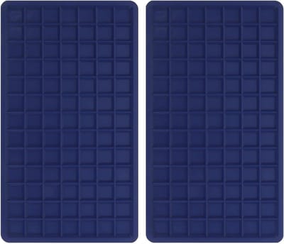 Hittebestendige Mat - Strijkmat - Meubels Beschermen - Snelle Warmteafvoer - 24 x 13.5 cm - Blauw