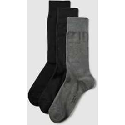 FALKE Happy Box 3-Pack eenkleurig katoen multipack sokken heren veelkleurig - maat 39-42