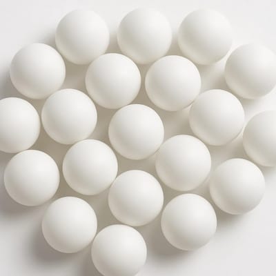 75 Tafeltennisballen Wit 40mm - Ideaal voor Bierpong en Spelletjes