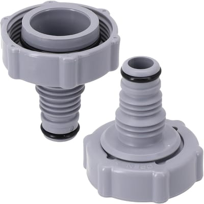 2 stuks P6H1419 Afvoeradapter voor bovengrondse zwembaden van Coleman en Bestway - Vervangende adapter voor zwembadslang