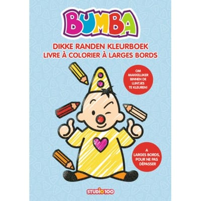 Bumba : Dikke Randen Kleurboek