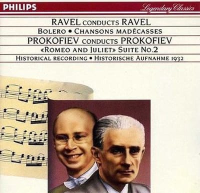1-CD MOSCOW PHILHARMONIC SYMPHONY ORCHESTRA - Ravel CONDUCTS Ravel / PROKOFIEV CONDUCTS PROKOFIEV