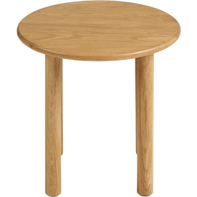 House Nordic Bijzettafel Jena - Rond Naturel Hout - Ø40x40cm