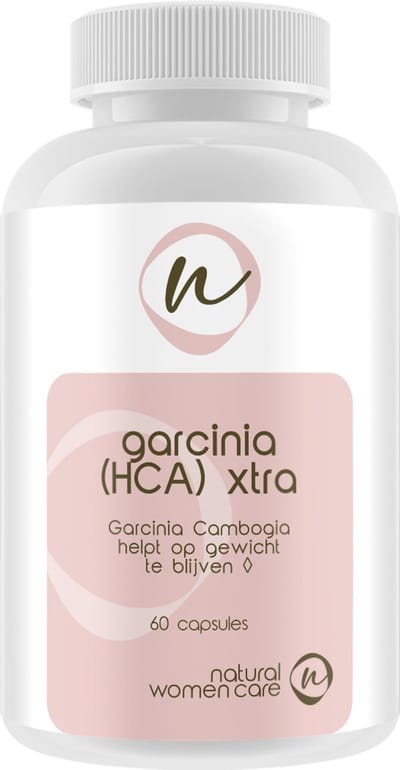 Natural Women Care - Garcinia (HCA) Xtra - Bevordert de vetverbranding - Met groene thee en chroom tegen tussendoor trek - Garcinia Cambogia - vermindert hongergevoel - geen snaaibehoefte - supplement