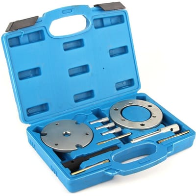 Kit d'outils de blocage de distribution pour moteur diesel 10 pièces Compatible avec Ford Mondeo 2.0 2.2 TDDI TDCI 2001 2007 blue