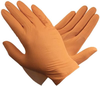 Kunzer TIGER GRIP XL Wegwerphandschoen 90 stuk(s) Nitril Maat (handschoen): XL EN 374-2, EN 374-3, EN 455