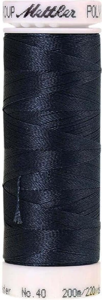 AMANN POLYSHEEN NAAI-BORDUURGAREN, COL-3444 BLAUW, 200M, PER STUK.