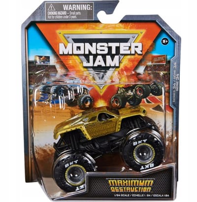 Monster Jam Maximale vernietiging 1:64 Speelgoedauto Spin Master