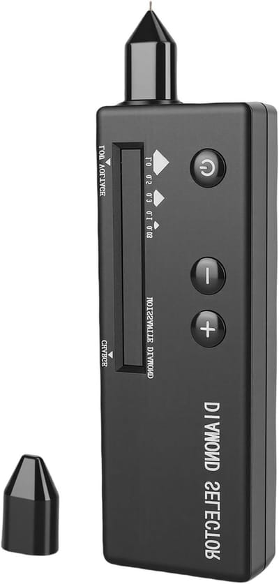 Professionele Diamant Tester voor Sieraden, Nauwkeurige Gemstone Detector, Draagbare en Oplaadbare Thermische Geleidbaarheid Checker voor Juwelen