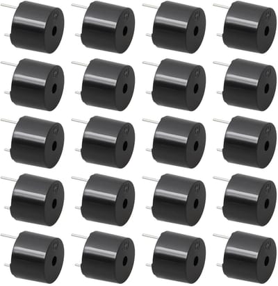 Dailygoods - 20 Stuks Elektronische Actieve Zoemer voor Diverse Toepassingen