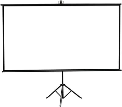 Projectiescherm - Mobiel scherm - Thuisbioscoop - Zonder perforatie - 72 inch - Wit
