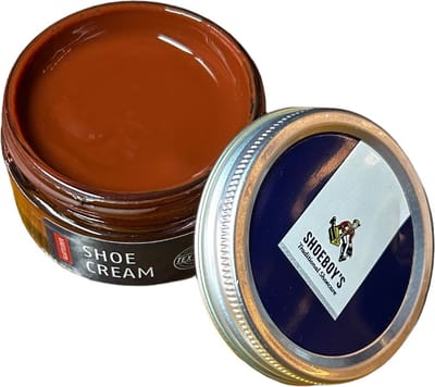 Shoeboy's Shoe cream pot - Schoencreme voor hoogwaardige soorten gladleer - 50ml - (051) Coca