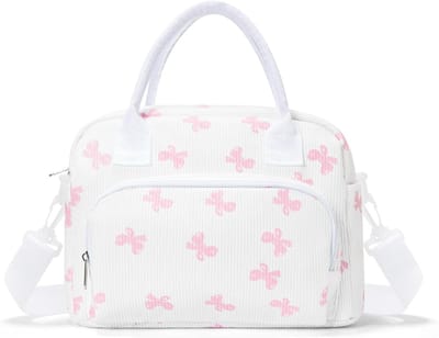 Thijox - Kleine koeltas 12 liter voor heren en dames, geïsoleerde lunchtas met verstelbare schouderbanden, opvouwbare mini-koeltas voor werk, picknick