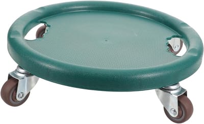 Ab Roller Wiel - Buikspier Trainer - Thuis Fitness - Stil & Geluidsarm - 28 cm - Groen