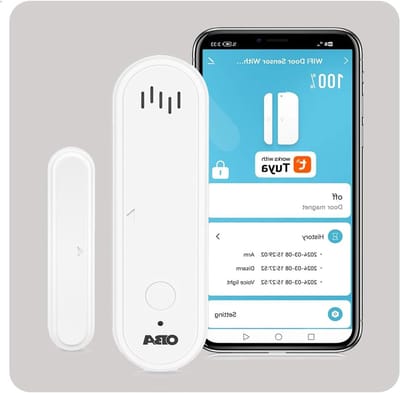 OBA - DRW22 Tuya Smart: compleet wifi-alarm, deur-/raamsensoren, sirene, Alexa Google Home-app