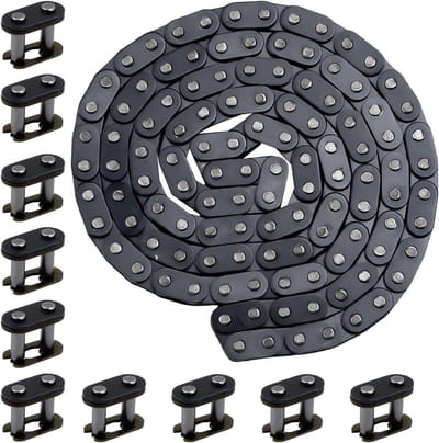 Zware T8F Aandrijfschakel met 116 Links, Duurzame Roller Chain voor ATV, Motor en Fiets Gebruik
