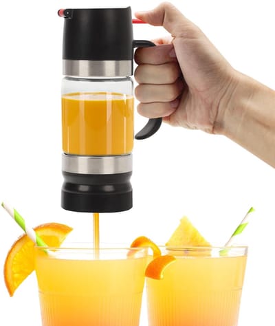 Dailygoods- Honingdispenser 325 ml - Borosilicaatglas - Antislip - Verwijderbare Deksel - Eenvoudig te Reinigen - Geen Plakkerige Vlekken - Siroopdispenser