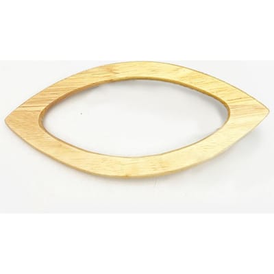 Massief Houten Tashengsel Vervanging DIY Tote Houten Tas Massief Hengsel Tas Klassieke Riem Voor Naaien Haken Tas Portemonnee Accessoires beige